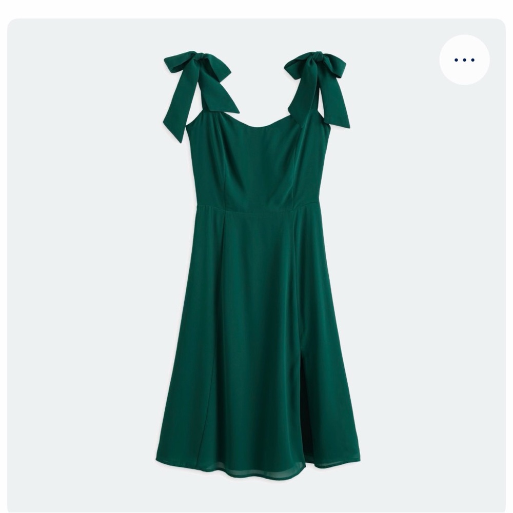 41 Hawthorn Green Bow Strap Midi Dress- NWOT